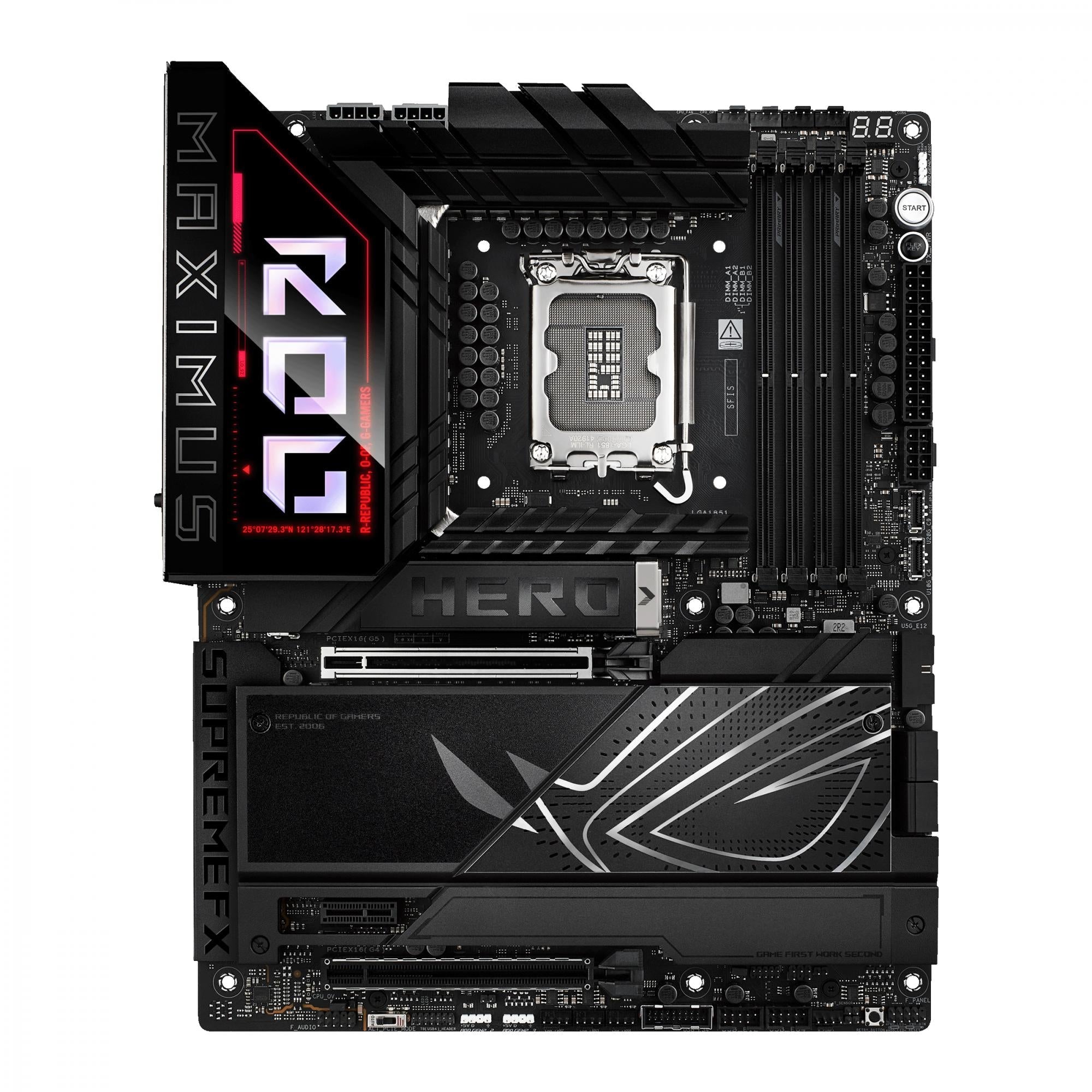 Asus   Rog   Maximus   Z890   Hero    Atx    Z890    Lga   1851    Ddr5