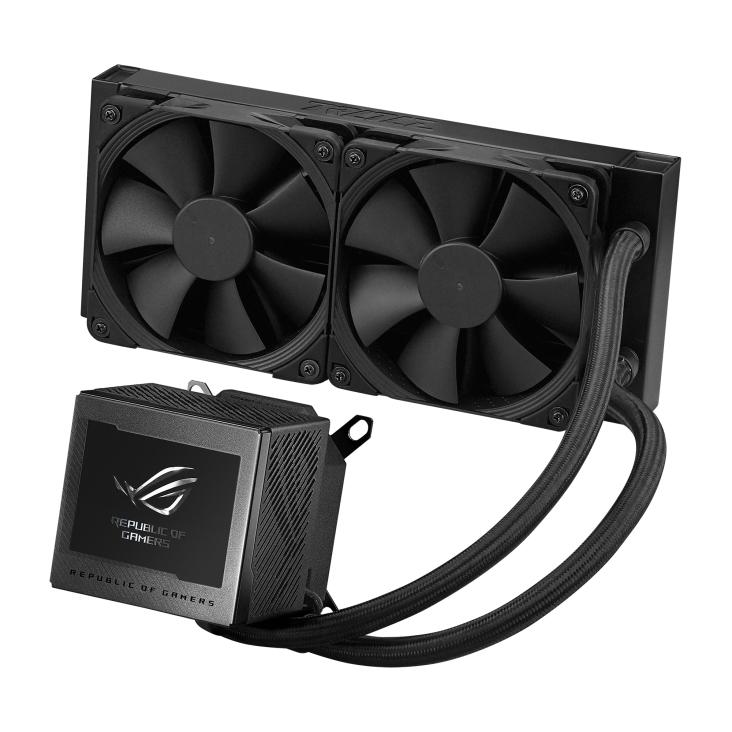 Asus   Rog   Ryujin   Iii   240   Aio   Cpu   Liquid   Cooler   W             Lcd    2x   Noctua   Ippc   2000   Pwm   120mm    Am5   Comp