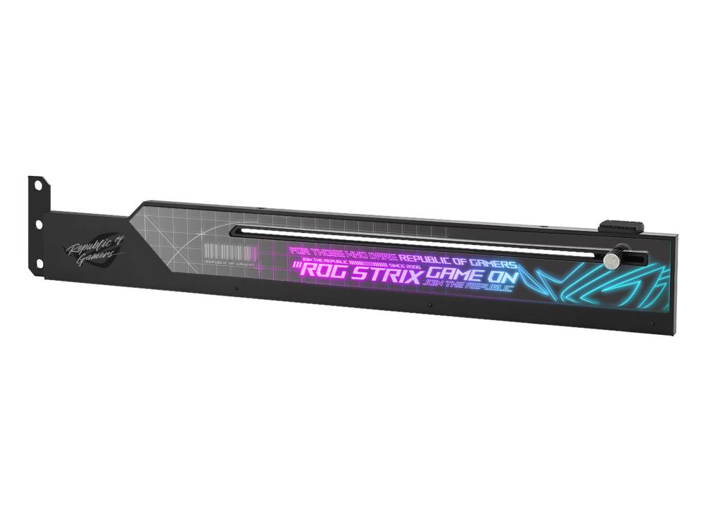 Asus   Rog   Strix   Graphics   Card   Holder   With   Rgb