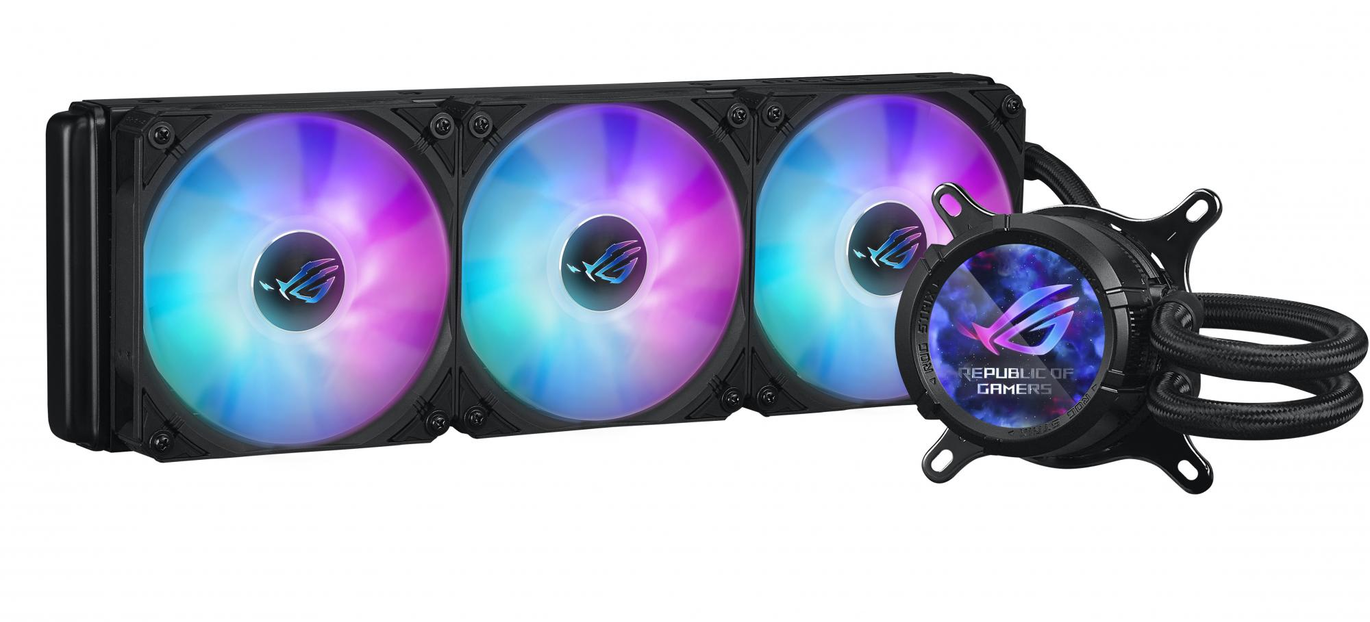 Asus   Rog   Strix   Lc   Iii   360   Argb   Lcd   Aio   Liquid   Cooler