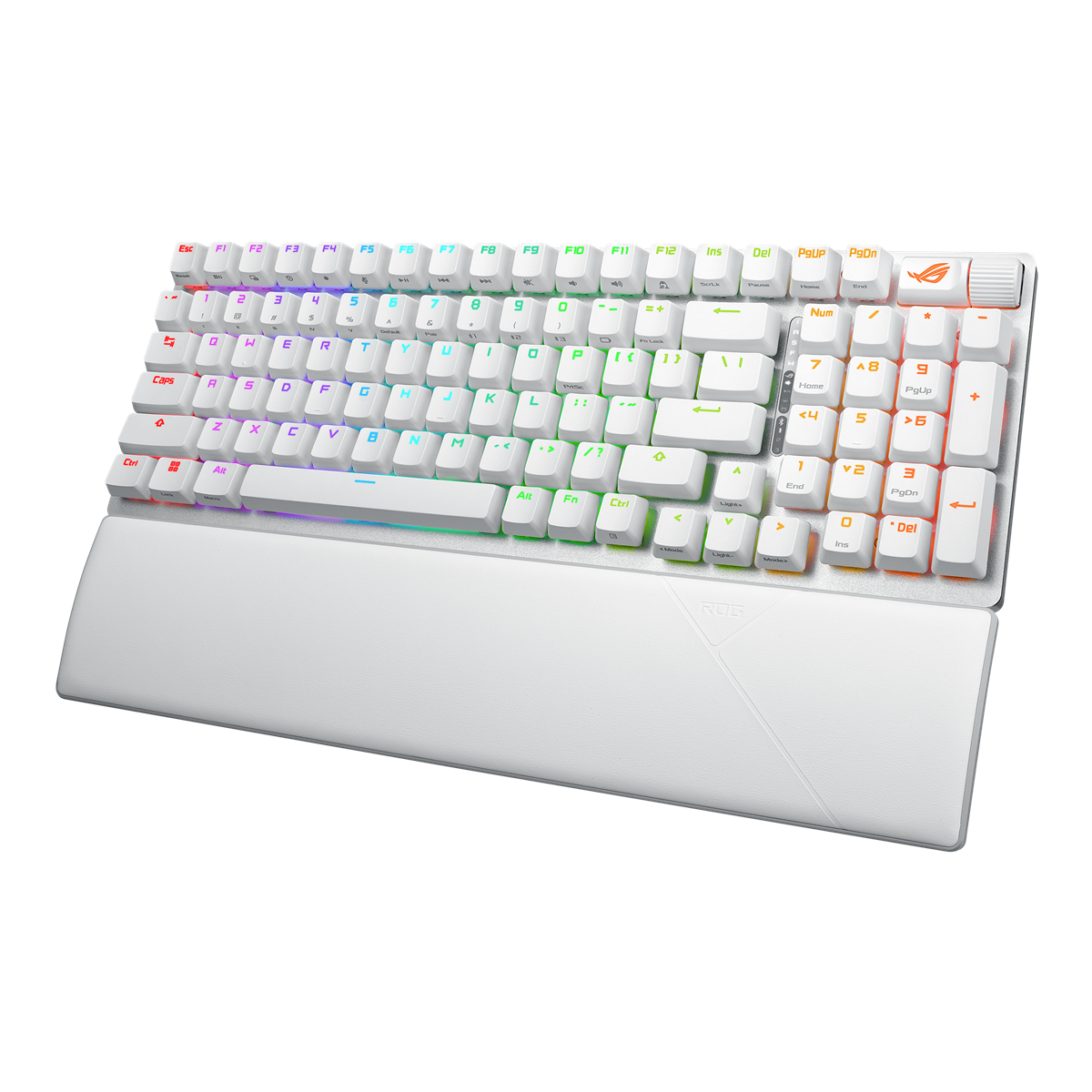 Asus   Rog   Strix   Scope   Ii   96   Wireless   Rgb   Gaming   Keyboard   Rog   Nx   Snow   Switches   White   Tastatur   Geekd   Dk