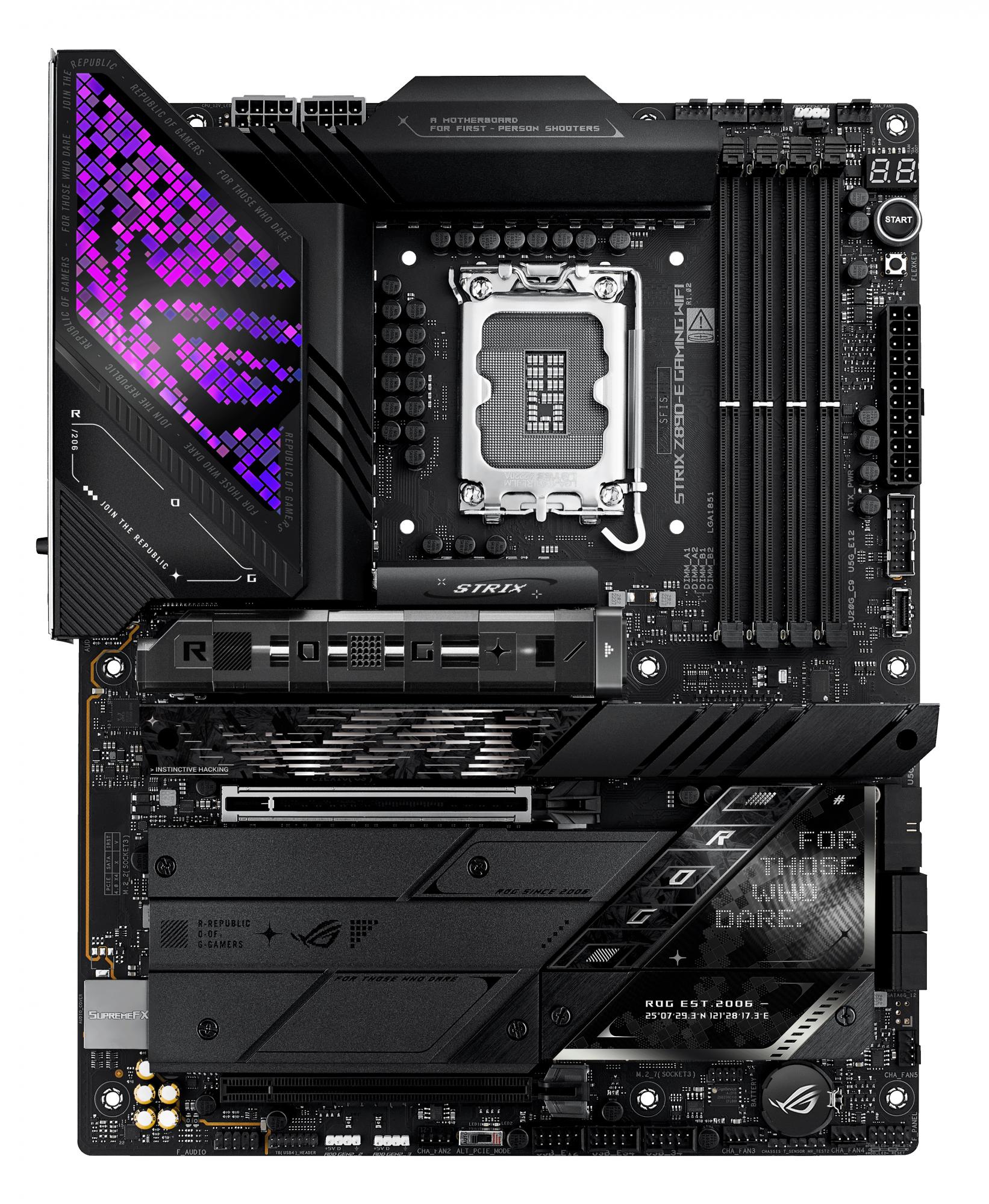 Asus Rog Strix Z890 - E Gaming Wifi Atx Lga1851 Sokkel Intel Z890