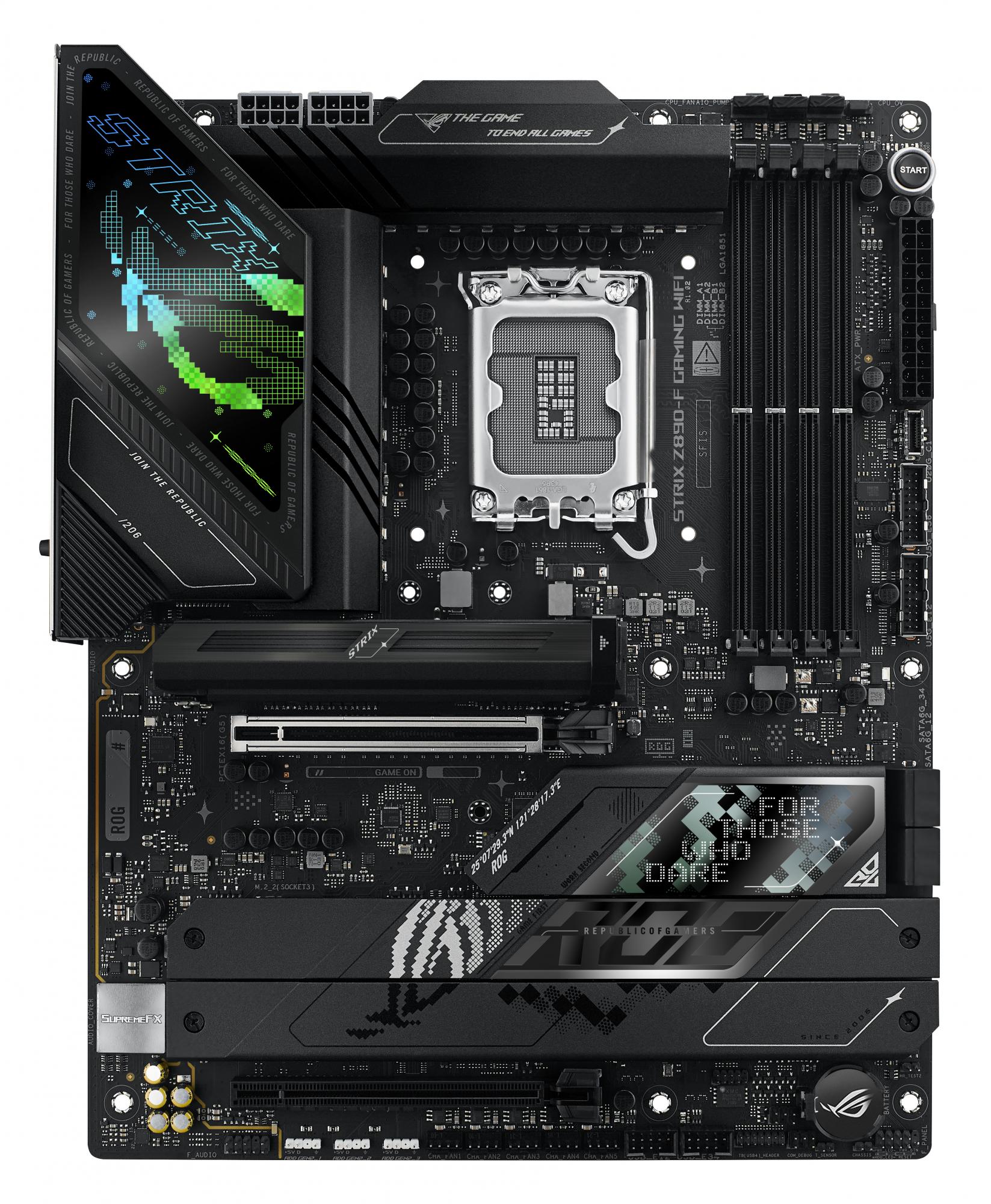 Asus   Rog   Strix   Z890 - F   Gaming   Wifi    Atx    Z890    Lga   1851    Ddr5