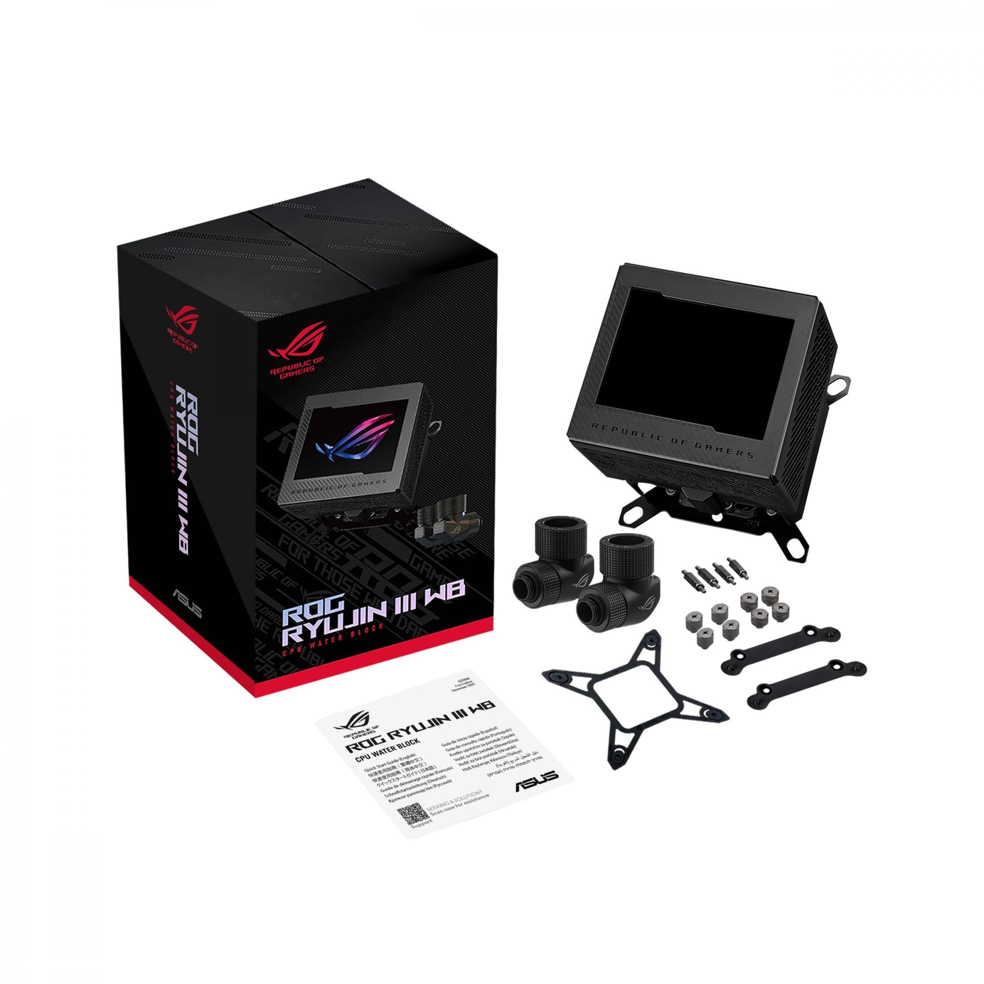 Asus   Ryujin   Iii   Cpu   Water   Block   Black
