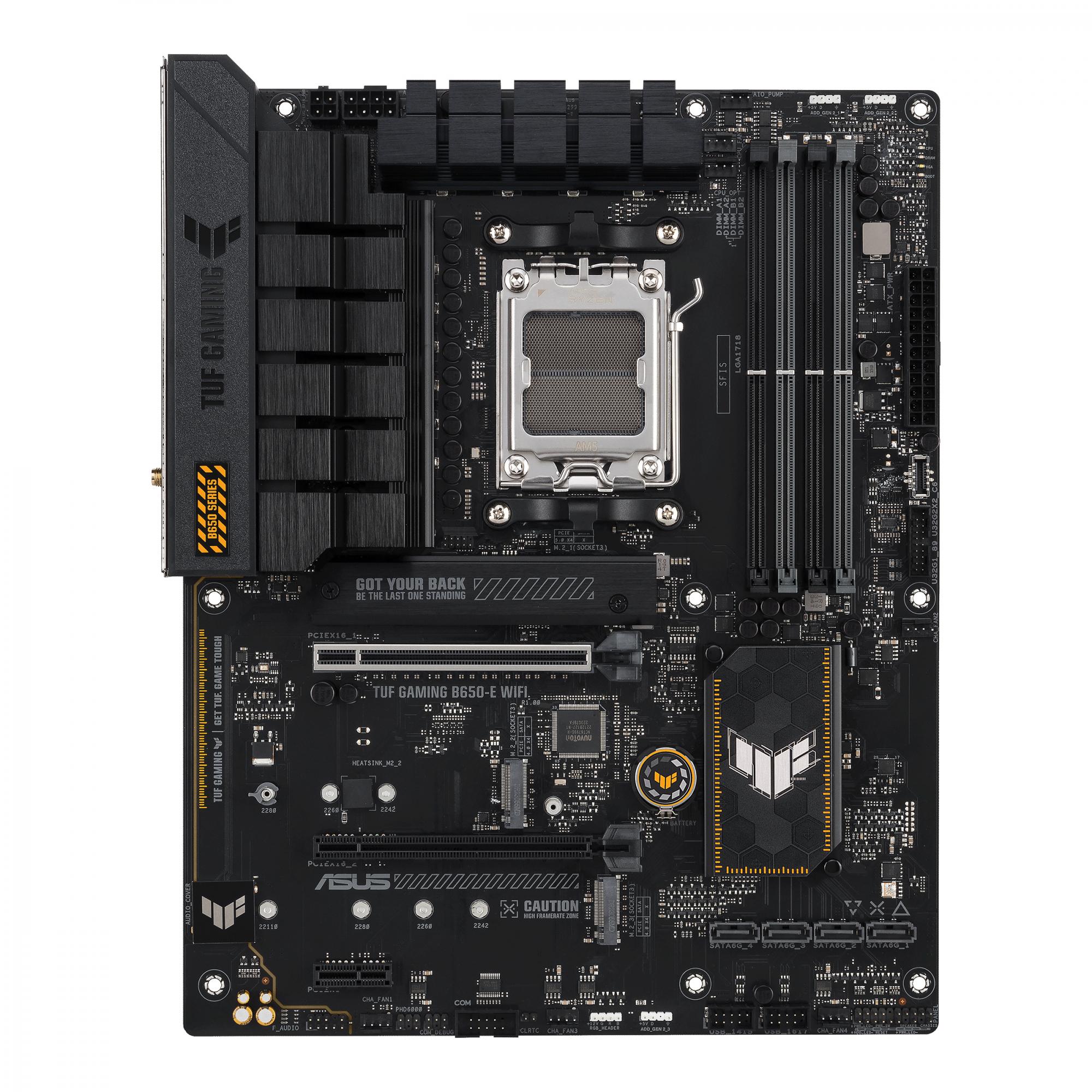 Asus   Tuf   Gaming   B650m - E   Wifi    Atx    B650    Am5    Ddr5    Bundkort   Geekd   Dk