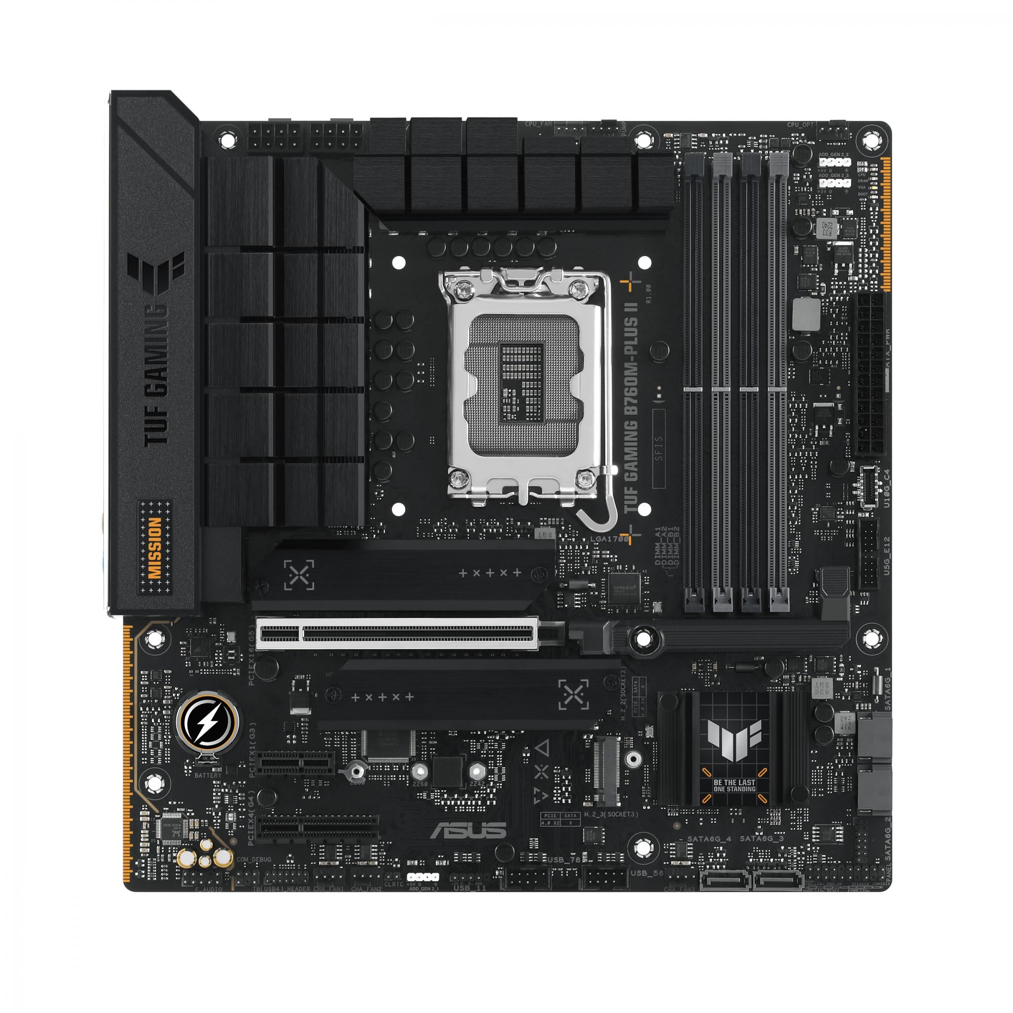 Asus   Tuf   Gaming   B760m - Plus   Ii    Matx    B760    Lga   1700    Ddr5