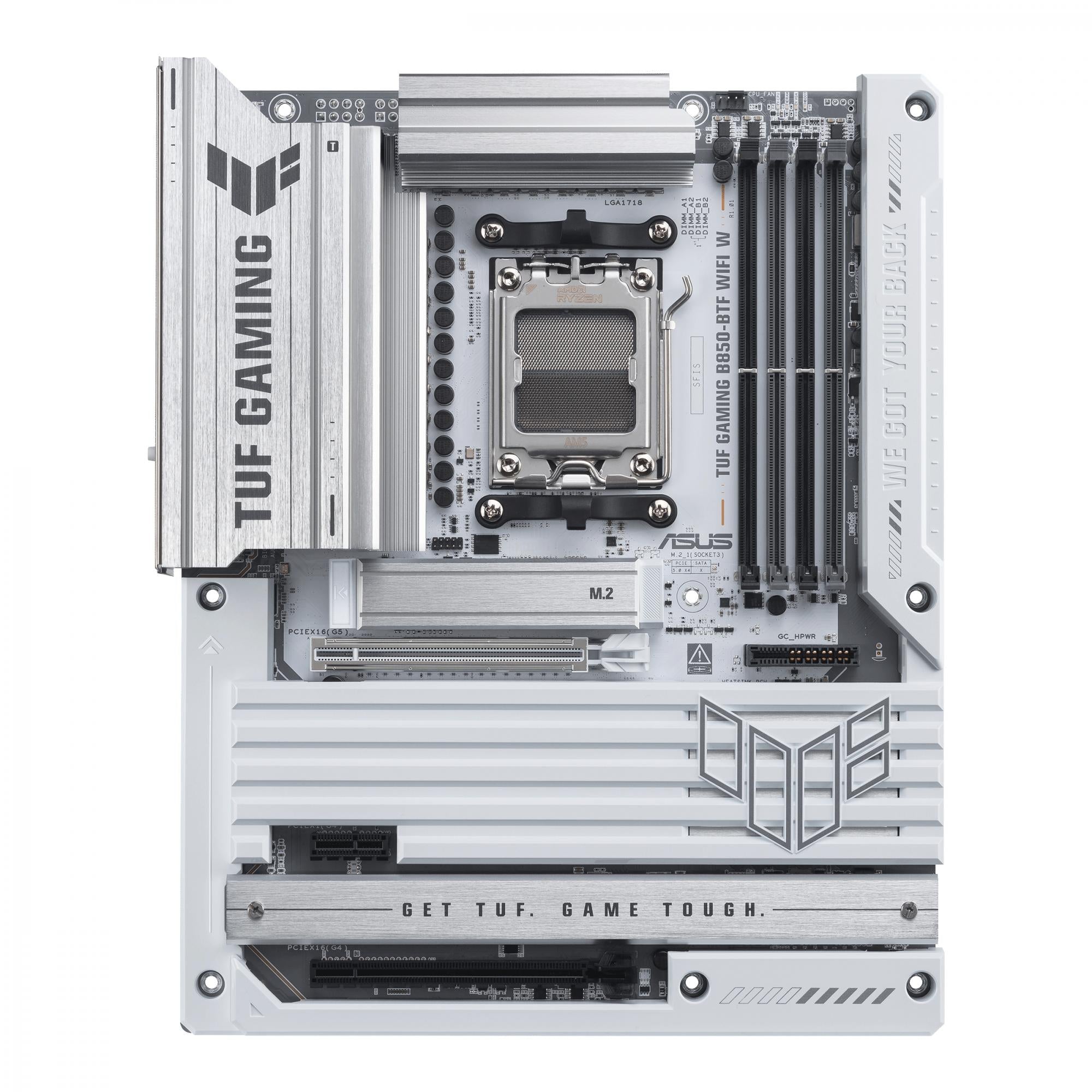 Asus   Tuf   Gaming   B850 - Btf   Wifi   White    Atx    B850    Am5    Ddr5    Btf