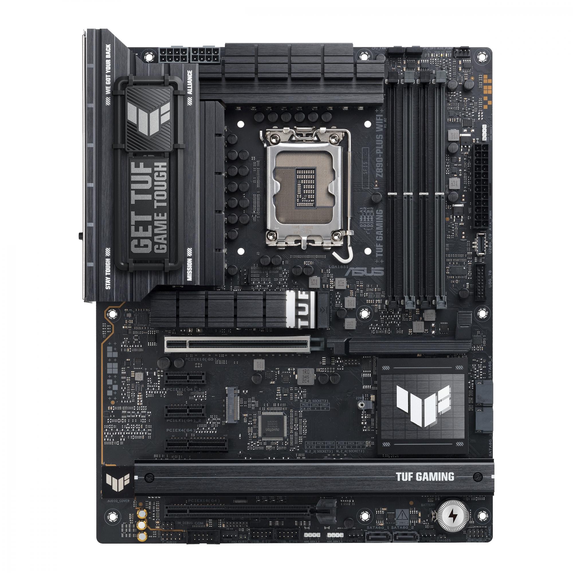 Asus Tuf Gaming Z890 - Plus Wifi Atx Lga1851 Sokkel Intel Z890
