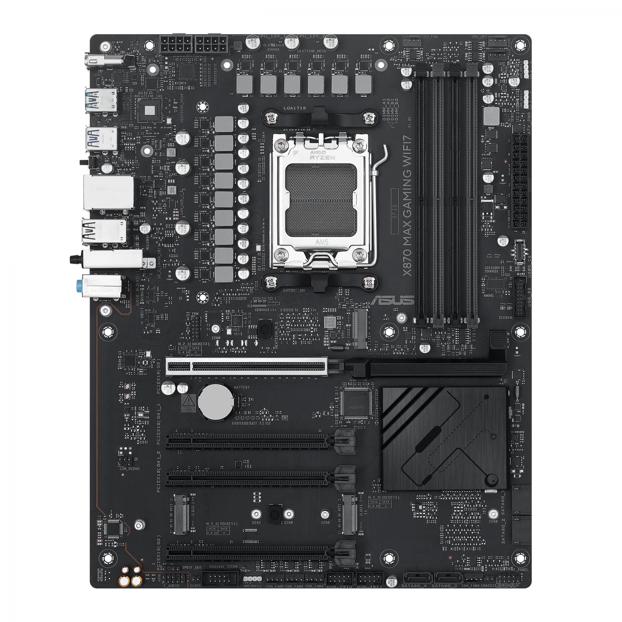 Asus   X870   Max   Gaming   Wifi7    Atx    X870    Am5    Ddr5