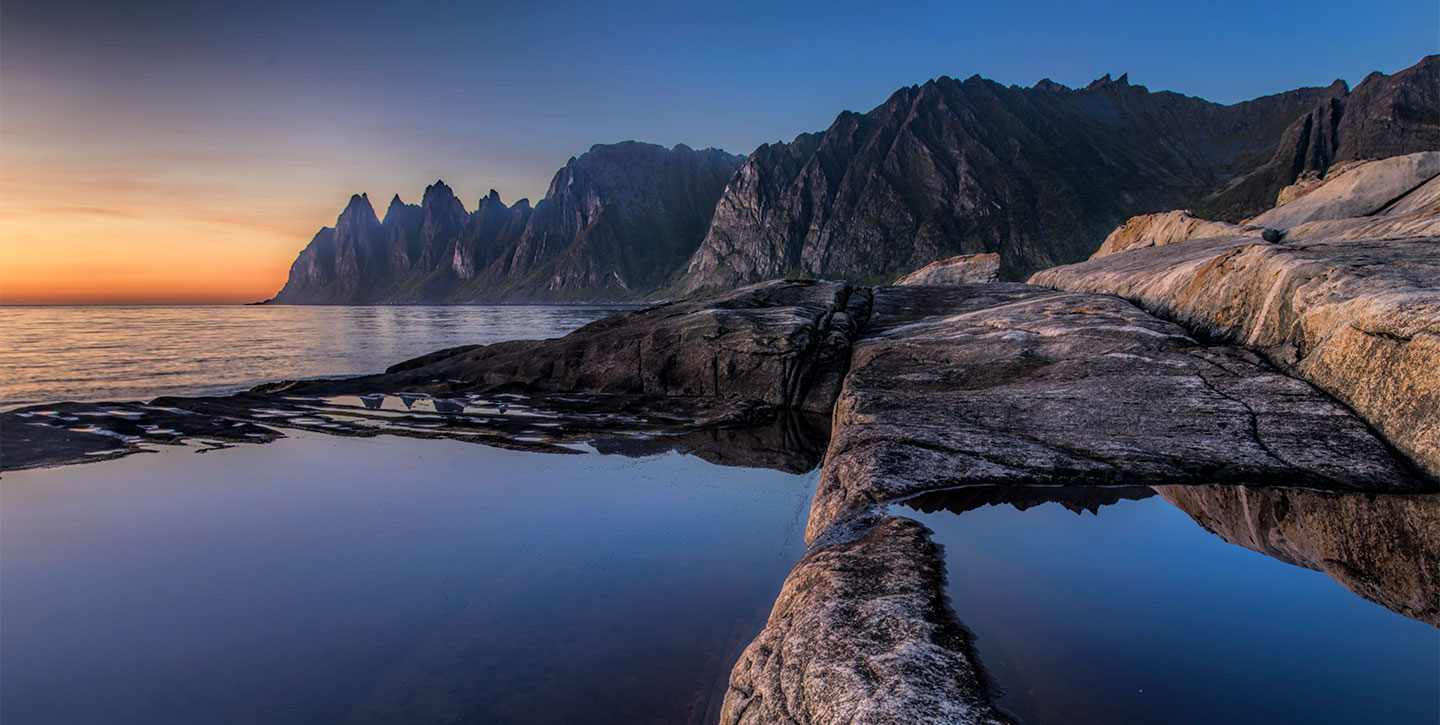 At   Tungeneset    Senja   Af   Frank   Olsen