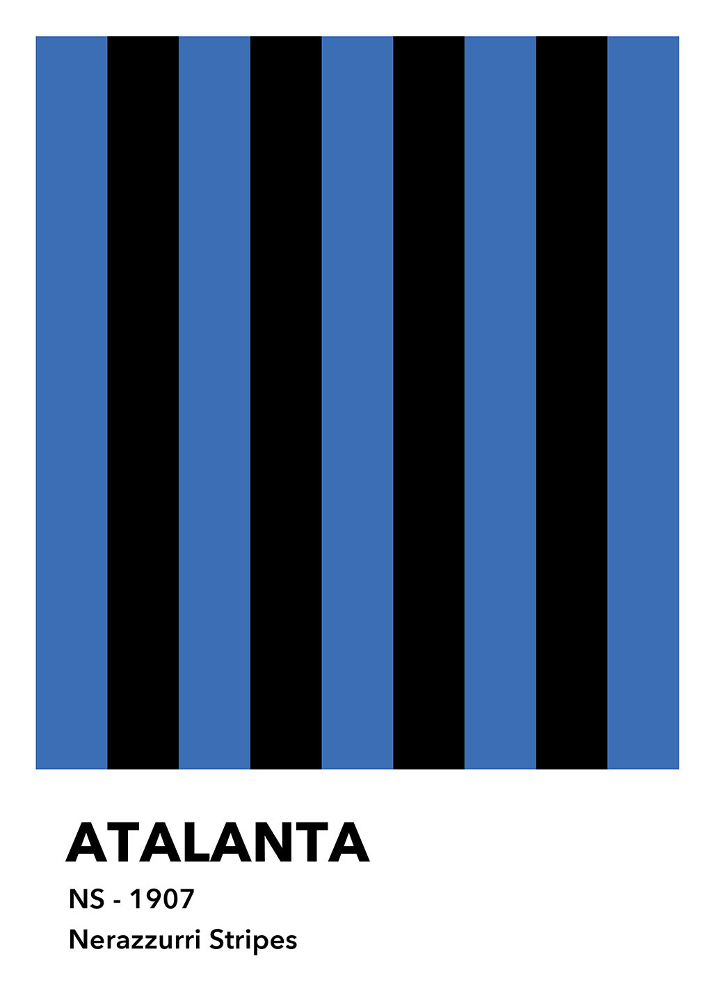 Atalanta   Nerazzurri   Stripes   Af   Olé   Olé