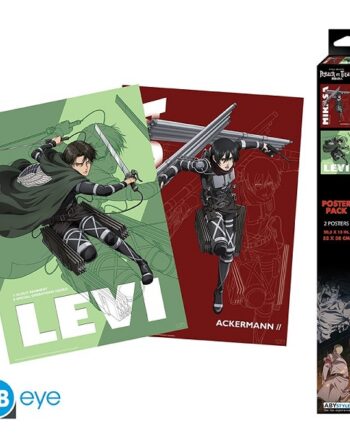 Attack   On   Titan   Set       Chibi   Posters   Set