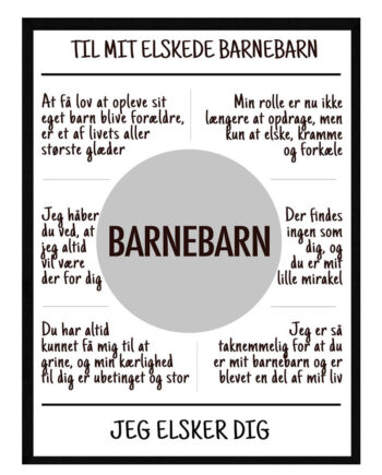 Barnebarn   Plakat