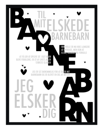 Barnebarn   Plakat   Personlig   Plakat