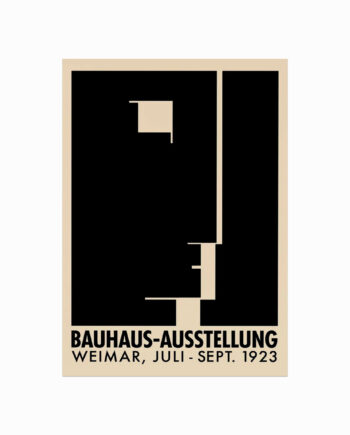 Bauhaus   Exhibition   Poster    Geometric   Face