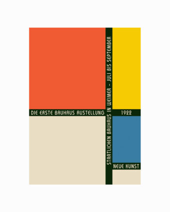 Bauhaus   Plakat    Bauhaus   Exhibition   Poster   1922