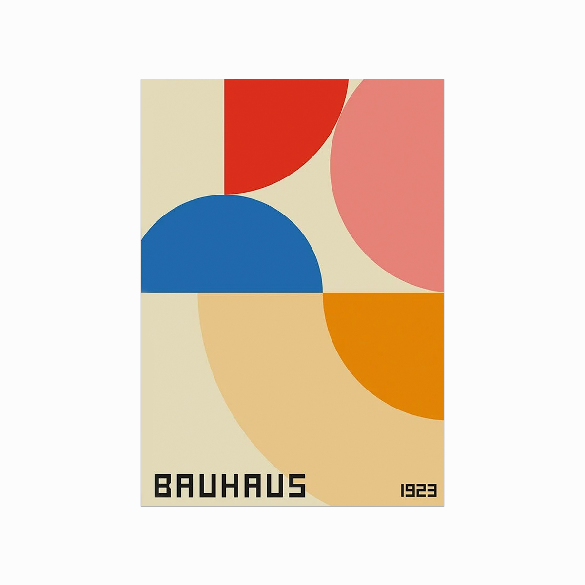 Bauhaus Plakat Bauhaus 1923