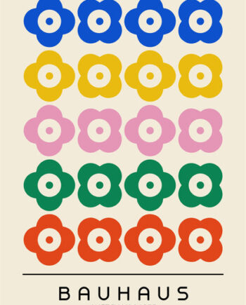 Bauhaus   Plakat   100   Farvebaseret   System
