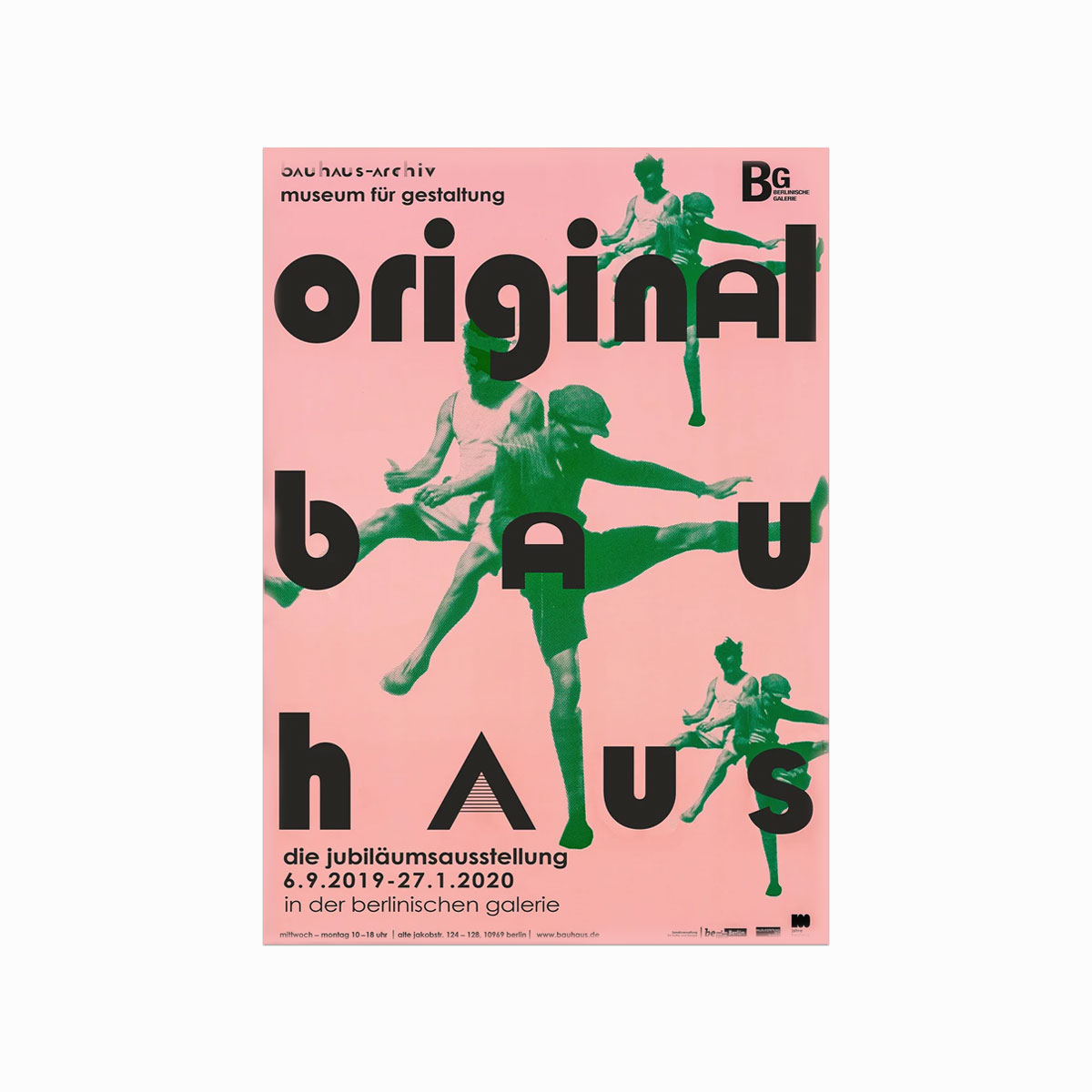 Bauhaus Plakat Football Players