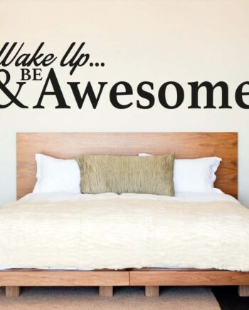 Be   Awesome   Wallsticker