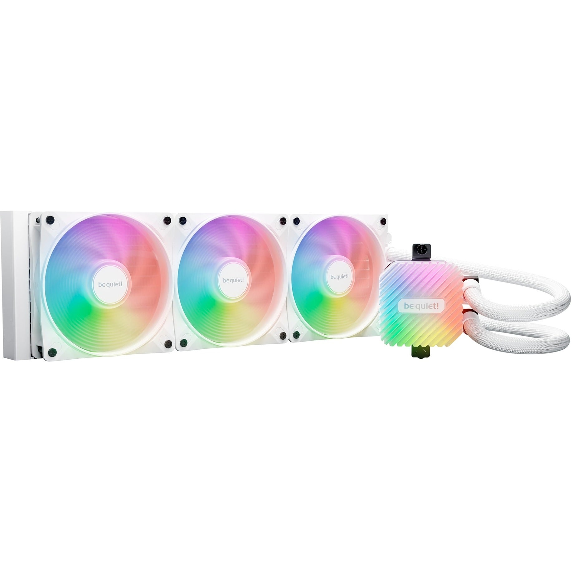 Be   Quiet    Light   Loop   360mm   White    Water   Cooling    White