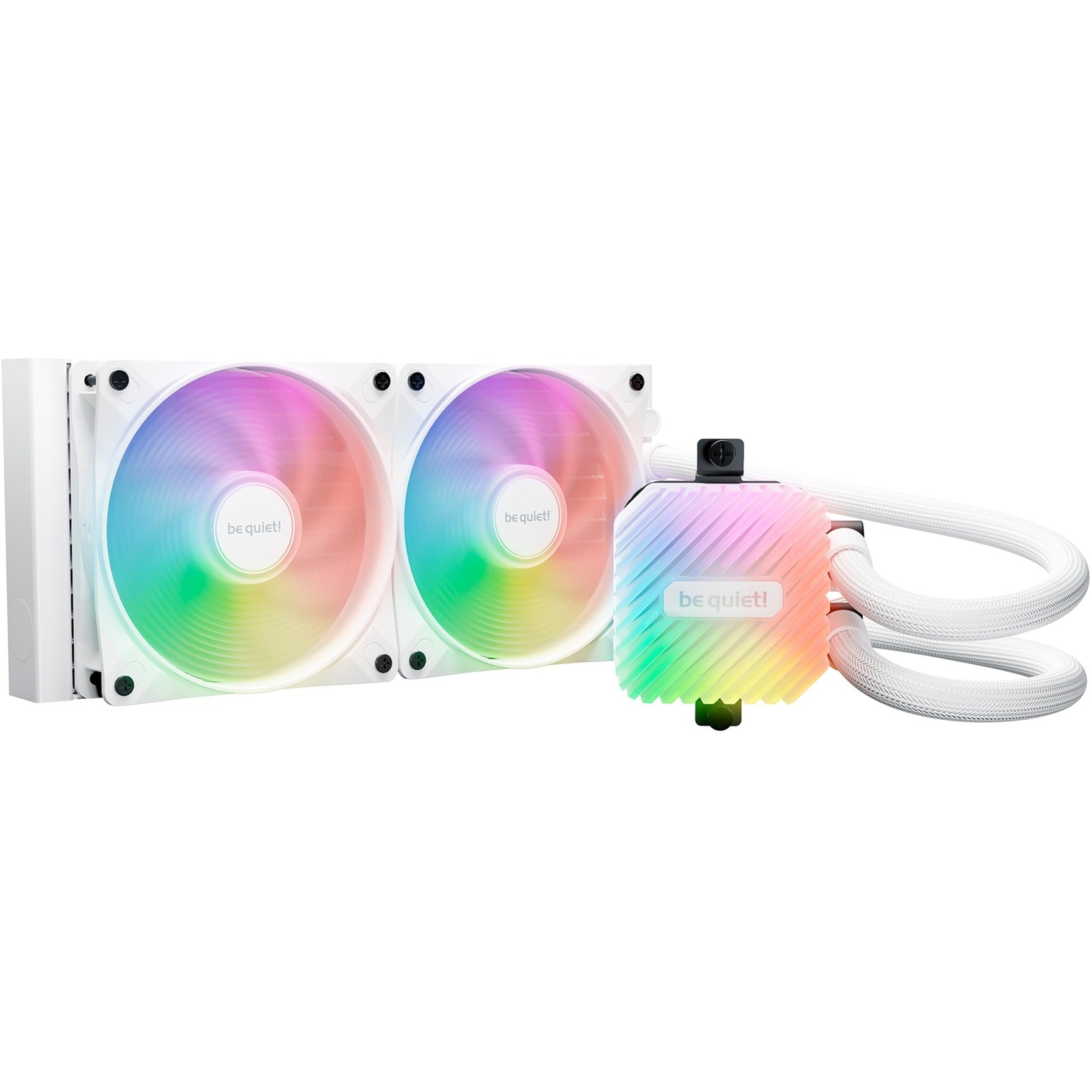 Be   Quiet    Light   Loop   240mm   White    Water   Cooling    White