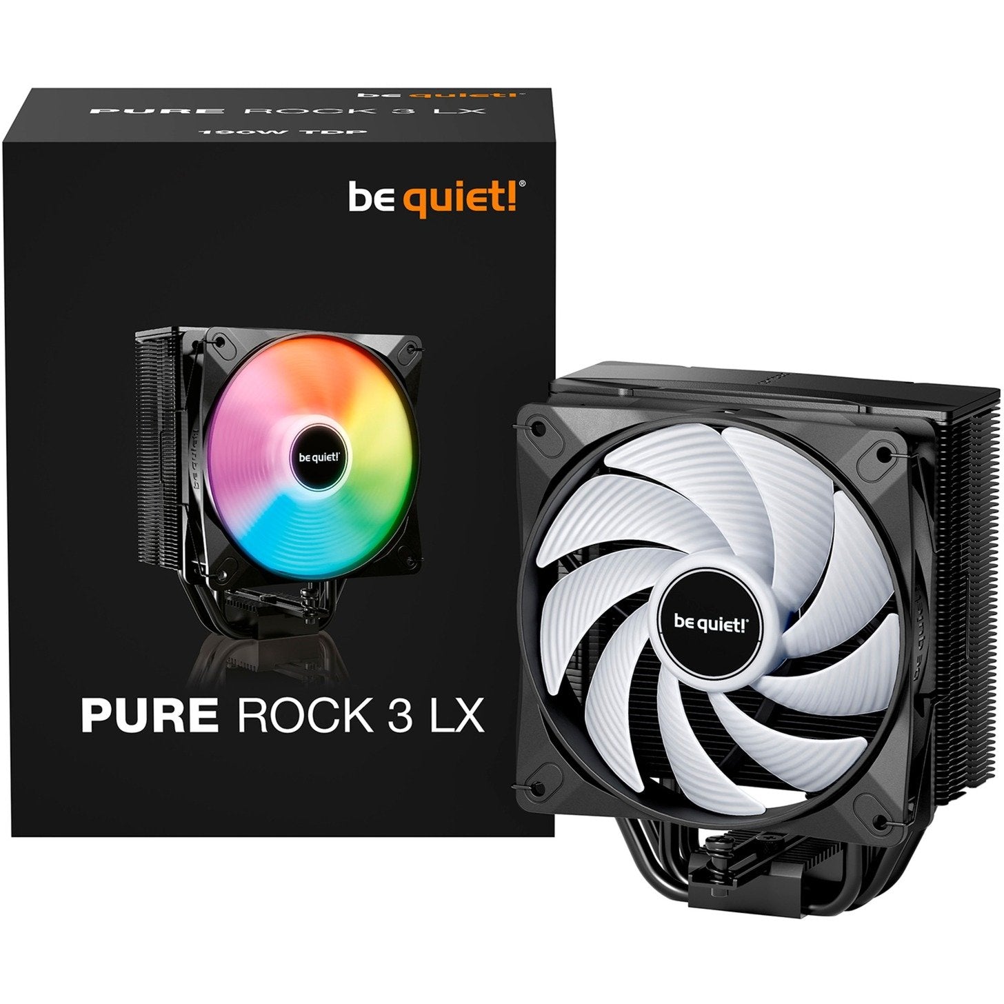 Be   Quiet   Pure   Rock       Lx    Black    120   Mm