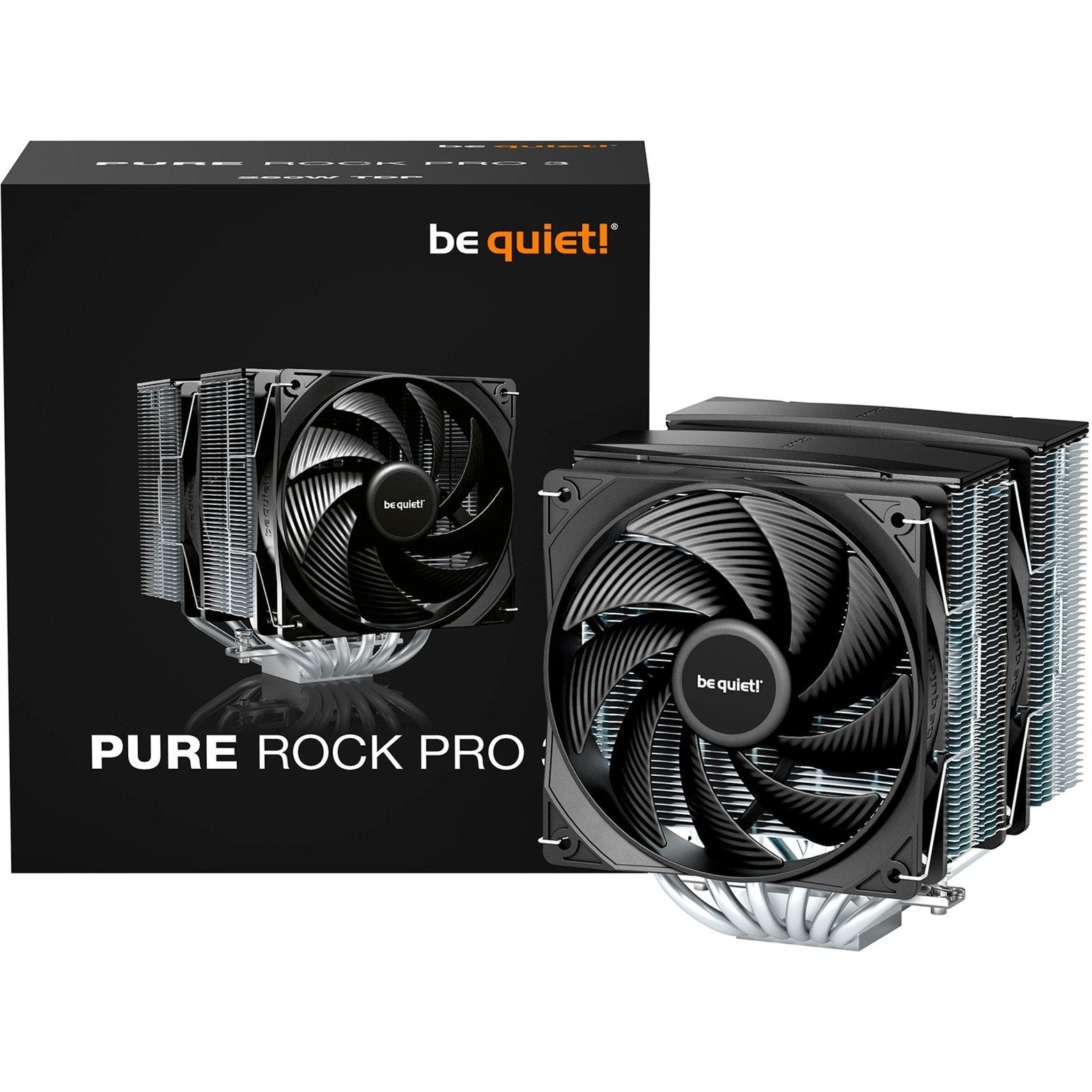 Be   Quiet   Pure   Rock   Pro        Black   Silver    120   Mm