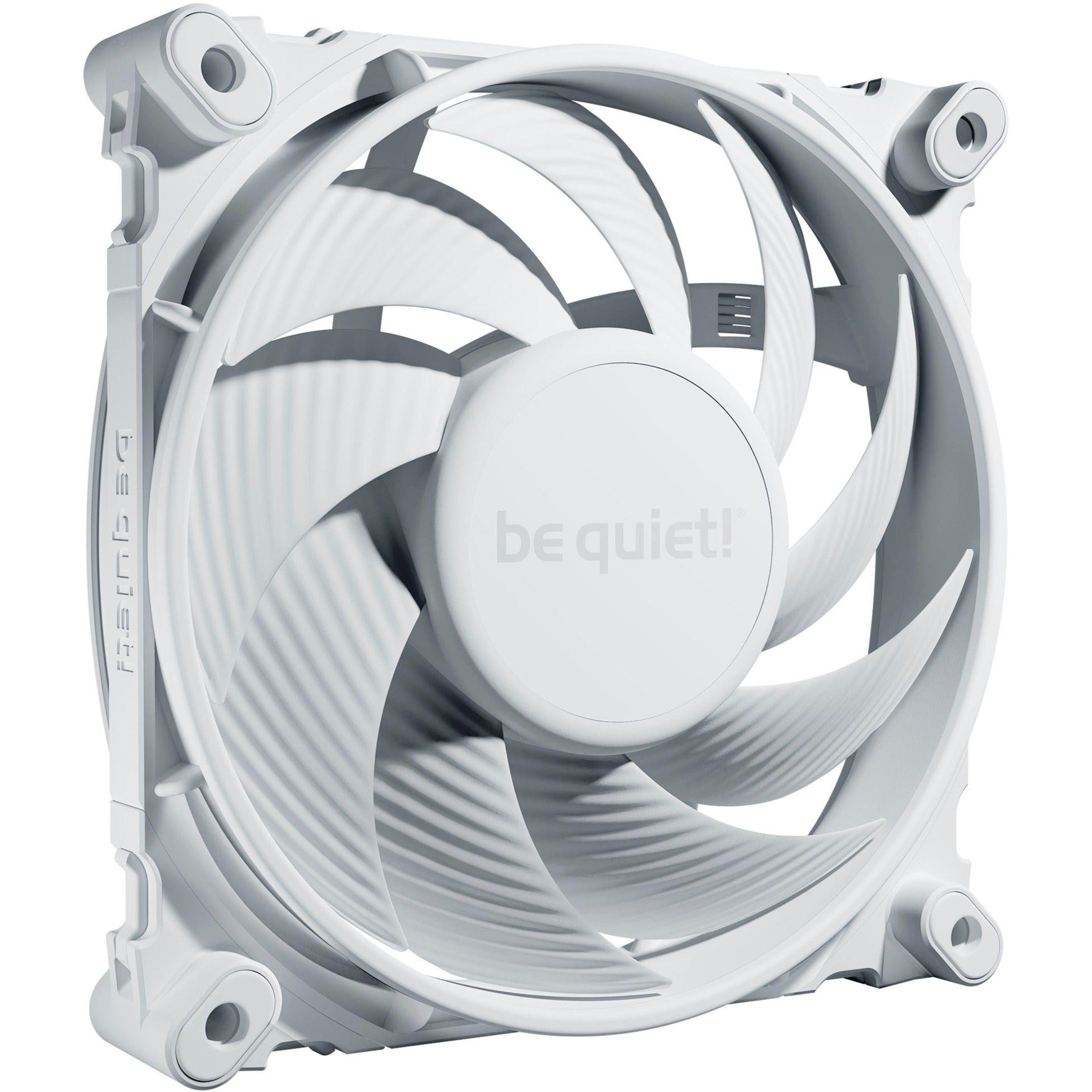 Be   Quiet    Silent   Wings       120mm   Pwm   High - Speed   White    Case   Fan    White
