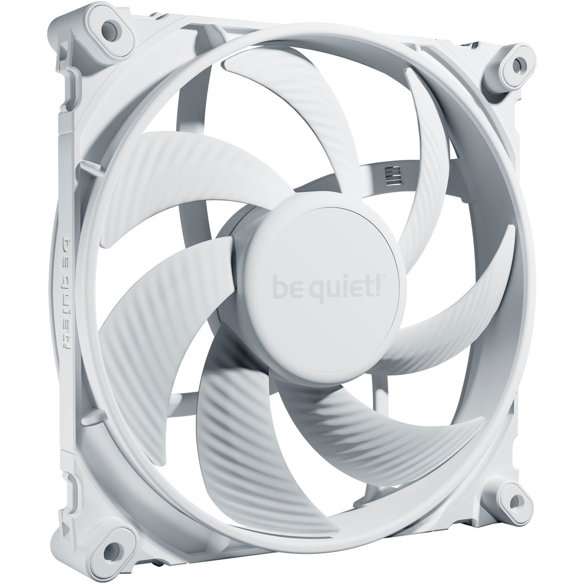 Be   Quiet    Silent   Wings       140mm   Pwm   High - Speed   White    Case   Fan    White