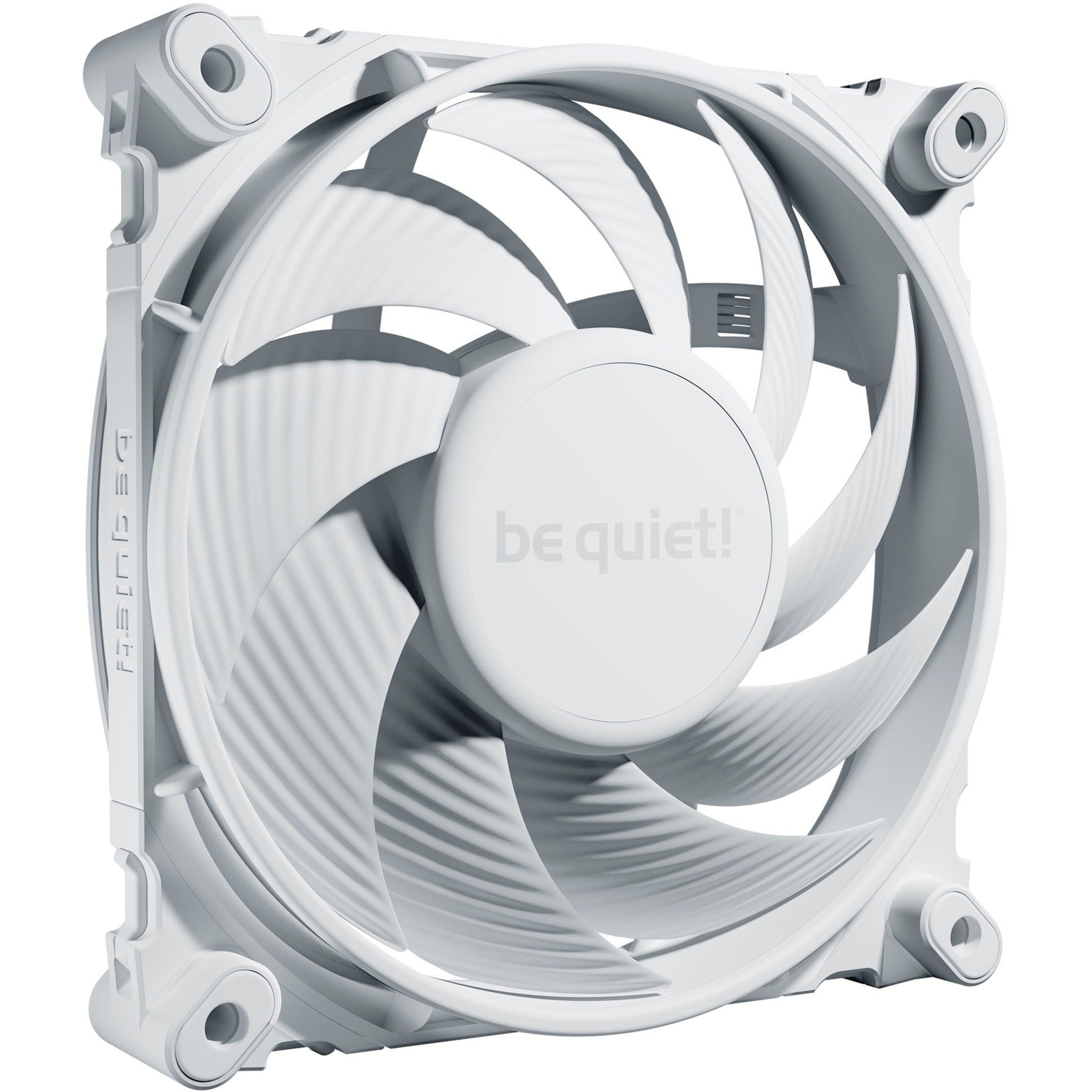 Be   Quiet    Silent   Wings       120mm   Pwm   White    Case   Fan    White    Kabinet   Blæser   Geekd   Dk