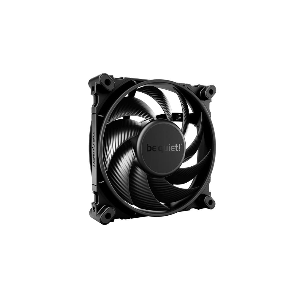 Be   Quiet    Silent   Wings       Pwm   120x120x25    Case   Fan    Black    Kabinet   Blæser   Geekd   Dk