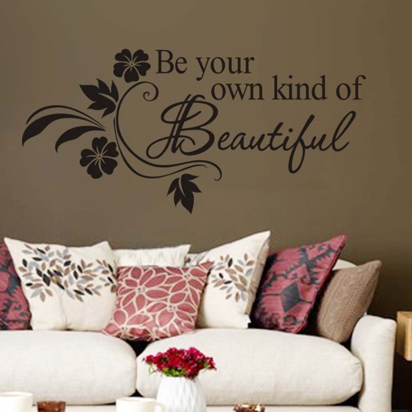 Be   Your   Own   Kind   Of   Beautiful   Wallsticker