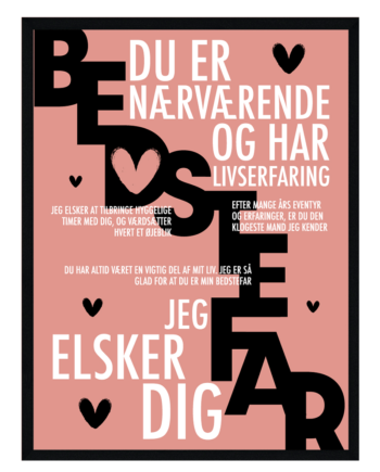 Bedstefar   Plakat   Personlig   Plakat