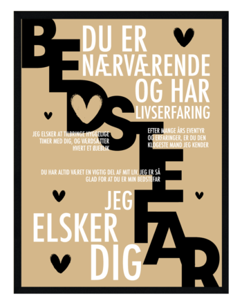 Bedstefar   Plakat   Personlig   Plakat