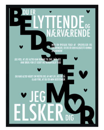Bedstemor   Plakat   Personlig   Plakat