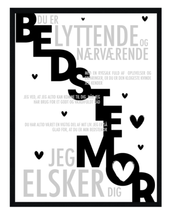 Bedstemor   Plakat   Personlig   Plakat