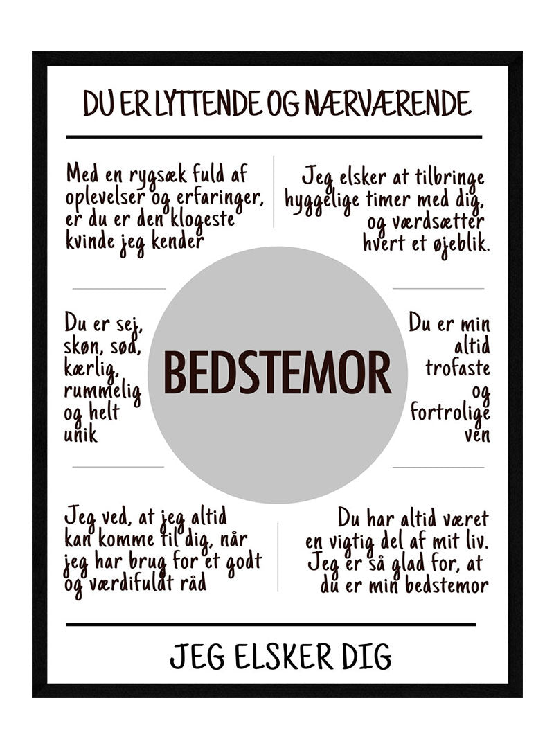 Bedstemor   Plakat