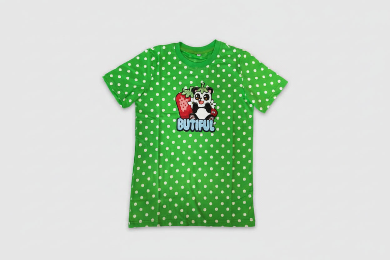Beduna   Butiful   Tee   Grøn   T - Shirt   Geekd   Dk