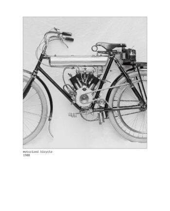 Bike   With   Engine   Af   Vintage   Vista   Designs