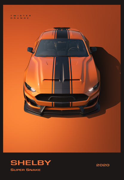 Bil   Plakat   126   Shelby   Super   Snake    2020