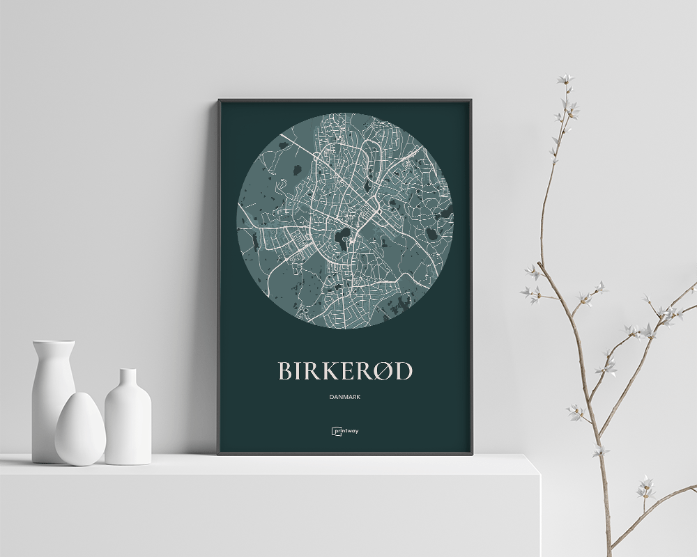 Birkerød Plakaten Skovgrøn