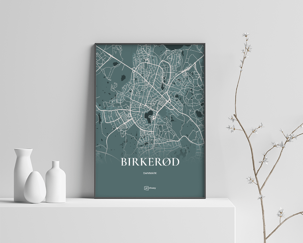 Birkerød Plakaten Skovgrøn