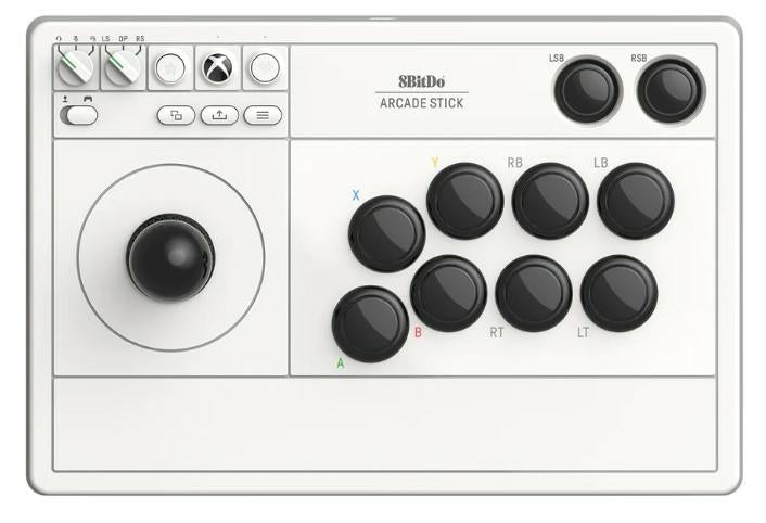 8bitdo   Arcade   Stick   Xbox     Pc   Hvid   Controller   Geekd   Dk