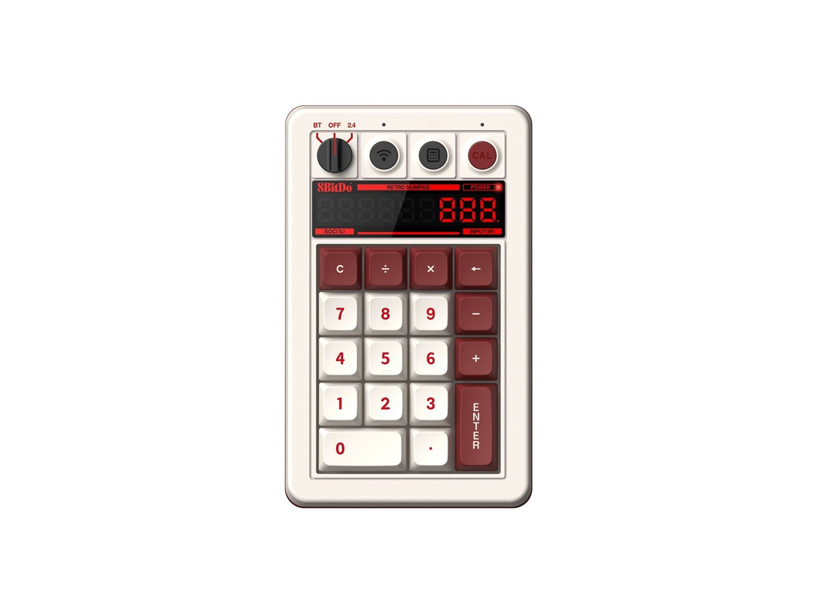 8bitdo   Mekanisk   Numpad   Fami   Edition