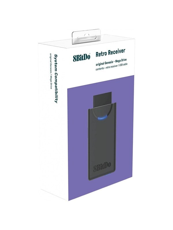 8bitdo   Retro   Receiver   Mega   Drive   Konsol   Tilbehør   Geekd   Dk