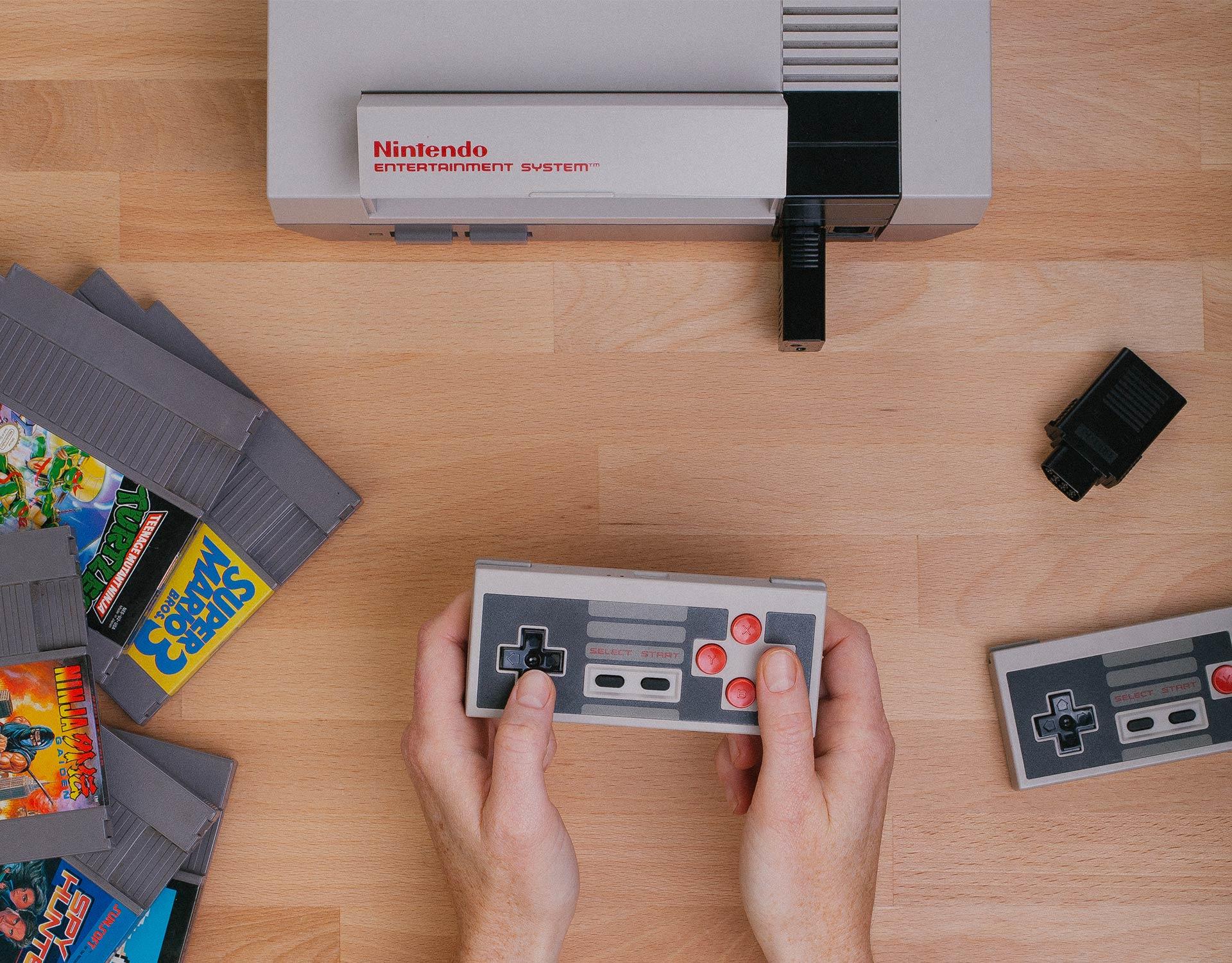 8bitdo   Retro   Receiver   Nes   Konsol   Tilbehør   Geekd   Dk