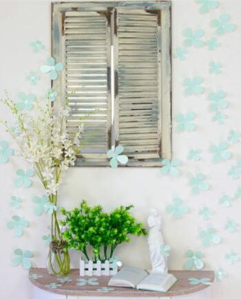 Blomster   3d - Effekt   Wallsticker