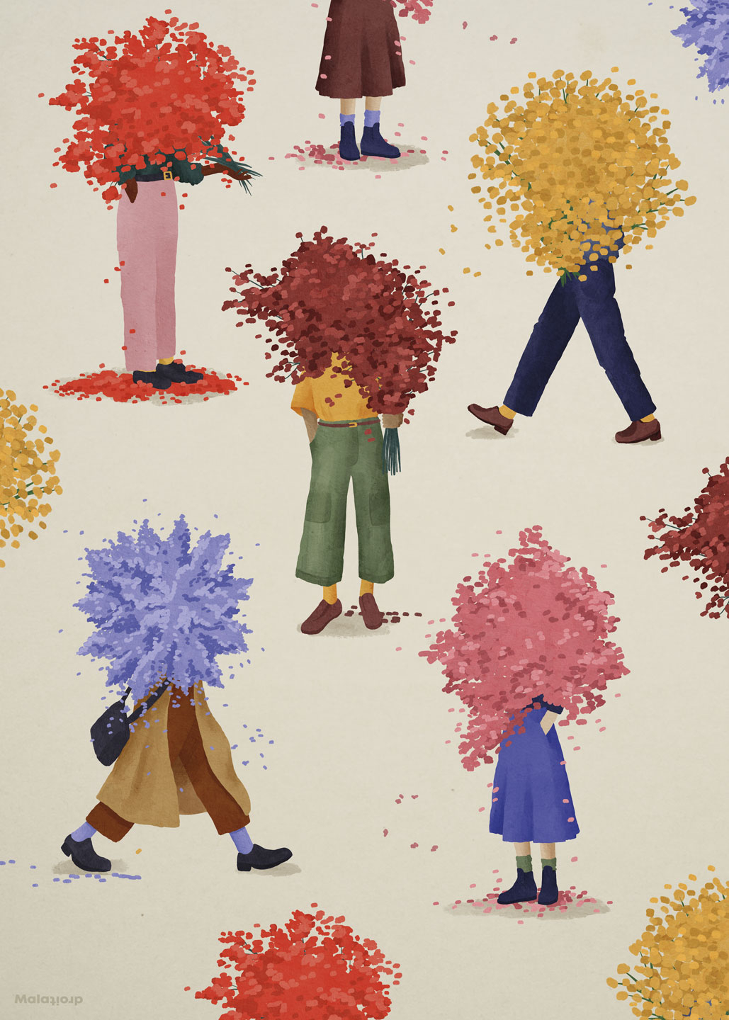 Blomsterbørn   Af   Maladroit