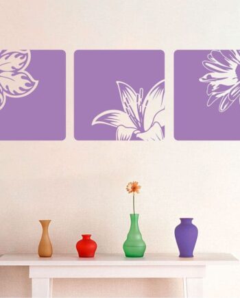 Blomsterkasser   Wallsticker